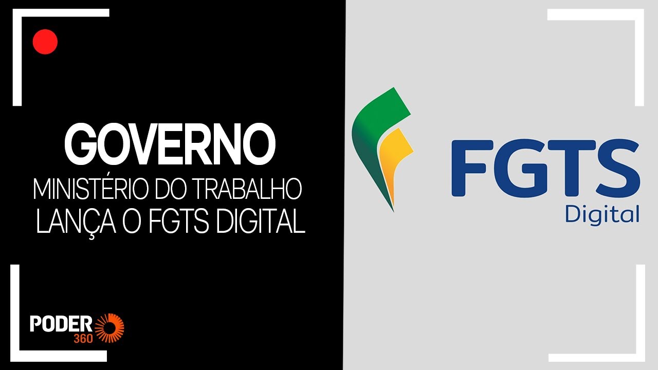 Ao vivo: governo federal lança o FGTS Digital