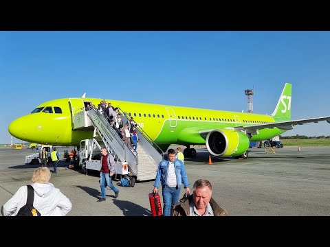 Airbus A321neo а/к S7 Airlines | Рейс Якутск - Новосибирск