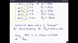 elc 4350 demodulate by downsampling