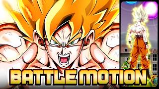 *NEW* BATTLE MOTION!! 100% EZA LR TEQ CARNIVAL SSJ GOKU!!! (DBZ: Dokkan Battle)