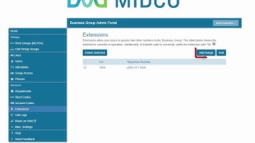 How To Manage Extensions on Midco Hosted VoIP Using the CommPortal