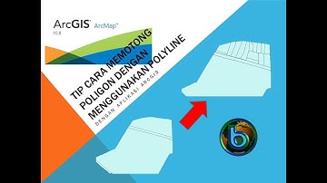 ARCGIS: TIP MEMOTONG POLYGON DENGAN MENGGUNAKAN POLYLINE
