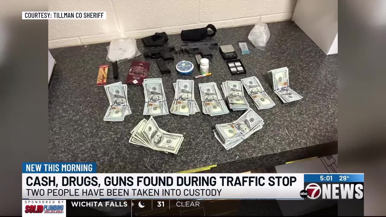 Traffic stop in Tillman County leads to drug bust - YouTube