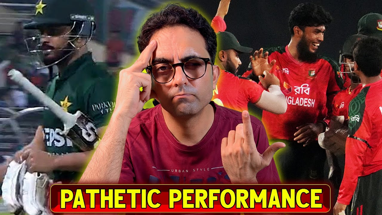 Pathetic Team, Pathetic Performance 😡 Bangladesh beat Pakistan by 8 runs and win the T20I series 🇧🇩🏏