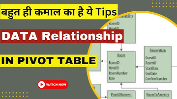 Data Relationship in Pivot Table I Excel Pivot Table from Multiple Sheets