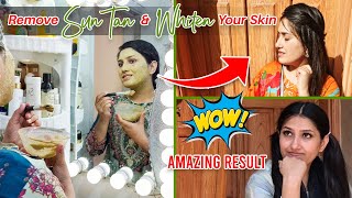 Remove Sun Tan And Whiten Your Skin | Glutathione Benefits | Natasha waqas