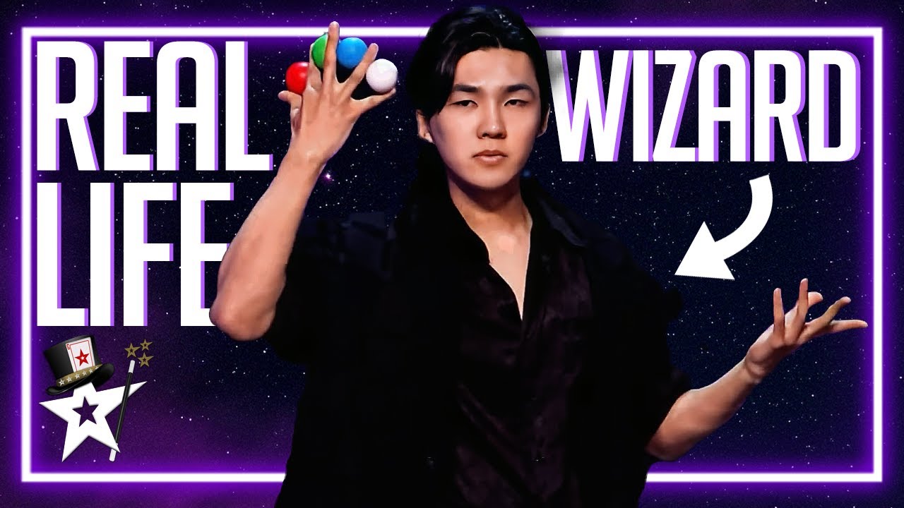 REAL LIFE WIZARD Amazes Judges on Britain's Got Talent!