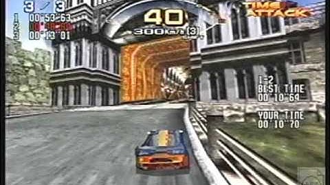 SCUD RACE(SEGA SUPER-GT) OLD VERSION EXPERT COURSE by MBK-YAP