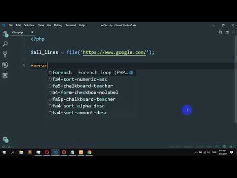 How to display source code of a webpage in PHP