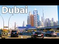 Dubai 2023  driving tour in 4k