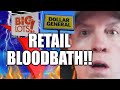 Retail meltdown big lots dollar general  more closings financial struggles worsen