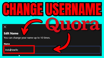 How To CHANGE My Username On Quora (Quick & Easy)