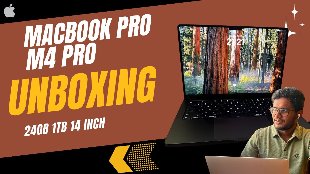 MacBook Pro M4 Pro 14” (1TB) – Unboxing & First Setup - YouTube
