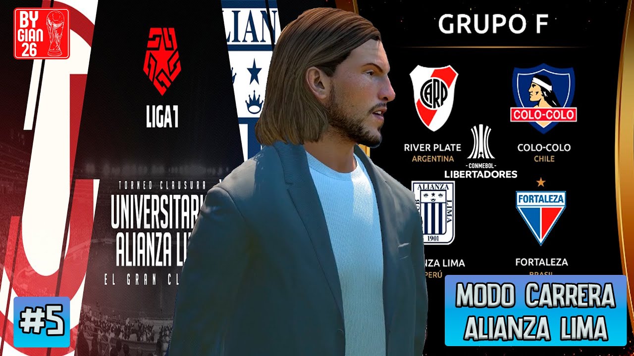 FIFA 23 CONMEBOL MOD22 - MODO CARRERA ALIANZA LIMA #5 CLASICO PERUANO - ESPERANZA EN LIBERTADORES