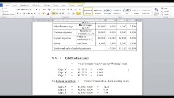 BBA SEM 5 COST A/C CH 3 PART 3 BY PROF RAKESH DANGI