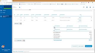 Create Invoice on VIP