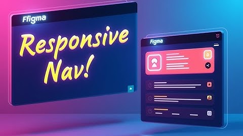 How to Create a Responsive Navigation Bar in Figma | Auto Layout Tutorial (2025)