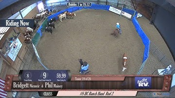 Big Sky Ranch Sorting Saddle Series #6 - #8 HC Ranch Hand - Round #2 - Ride #19