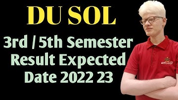 SOL 3rd & 5th Semester Result कब आएगा ? Sol Third and fifth Semester result expected date