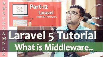 Laravel 5 Tutorial for Beginners | What is Middleware | Live Example| Part-12 🔥🔥