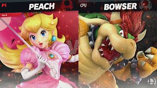Super Smash Bros Ultimate Peach Vs Bowser