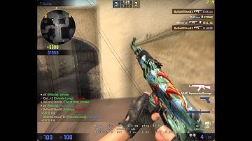 ESEA.net: 4k AK47 on Dust2