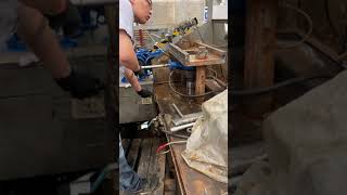 Hydraulic pressure test of concentric butterfly valve