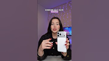 Someone has access to your phone! #iphone #iphonetips #iphonehack