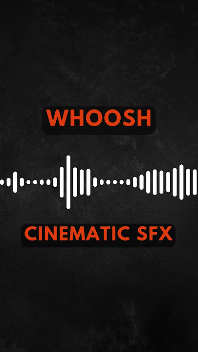 Cinematic Whoosh Sound FX (FREE)  #soundeffects #cinematic #filmmaking #whoosh   #animation