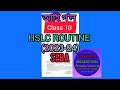 Class 10 HSLC ROUTINE (2023-24) IN SEBA #concepts breakdown