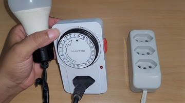 tomada temporizador analógico time manual como programar luatek