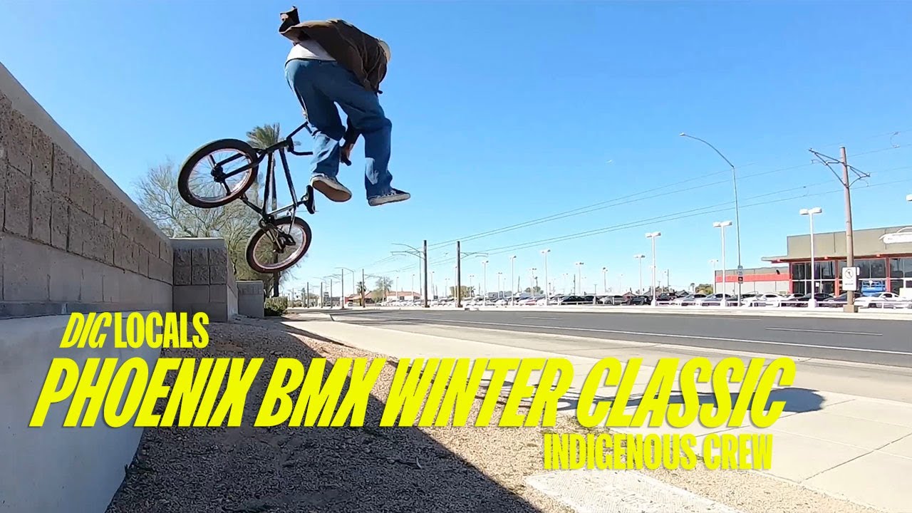 Phoenix BMX Winter Classic 1st Place Indigenous DIG LOCALS YouTube