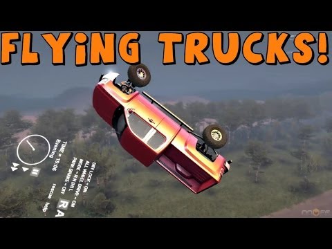 Spin Tires | Modded Code and Flying Trucks!