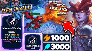1 in a Billion Odds God Roll Shyvana Infinite True Damage 3 PENTA-KILLS