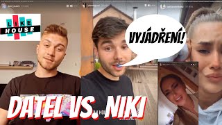 REAKCE LIKEHOUSE ÚČASTNÍKŮ NA DATLŮV VZTAH S NIKI │ LIKEHOUSE DRAMA