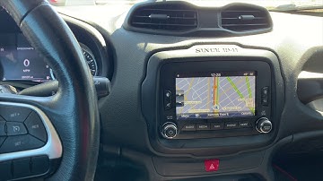 How to properly use navigation system on a Jeep Renegade