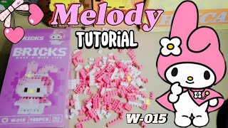 Step-by-Step Mini Bricks Tutorial: Build Cute My Melody Character!