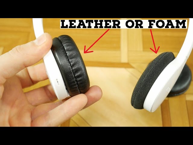 Simply Replace FOAM ear pads on most headphones DIY 