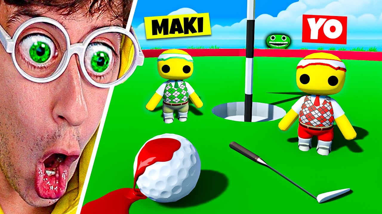 MISTERIO en el CAMPO de GOLF ⛳😈! (gran secreto 😨) - Wobbly Life #41