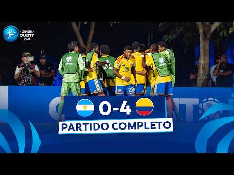 COLOMBIA ROUTS ARGENTINA AND IS THE CONMEBOL U-17 CHAMPION