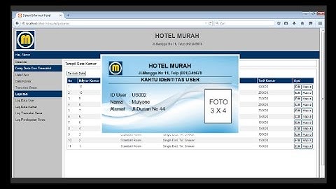 Sistem Informasi Hotel