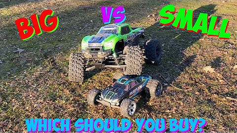 Big vs Little RC (what should you get) Traxxas XMaxx and Rustler
