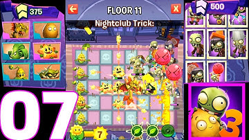Plant vs zombies 3 | Floor 11 Game Play Walkthrough 2020 Part 7 | Android EP7
