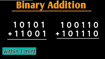 How to Add Binary Numbers | Binary Addition in Urdu-Hindi