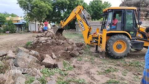 JCB 3DX Machine work in agriculture land|JCB video|A to Z Tractors