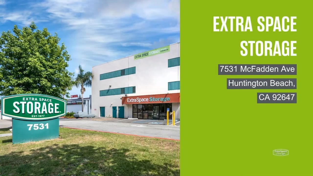 Storage Units in Huntington Beach, CA on W McFadden Ave Extra Space