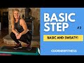 Fun Basic Step Aerobics Workout Step Class! Beginner  |128 bpm | #2