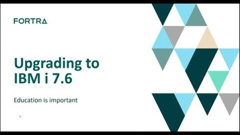 How to Upgrade to IBM i 7.6