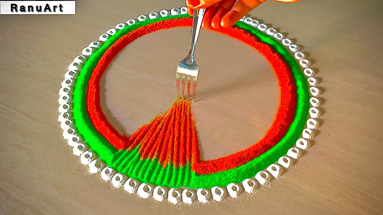 Easy Diwali Rangoli Designs | Simple & Beautiful Rangoli for Diwali 2025 | Ranu Art