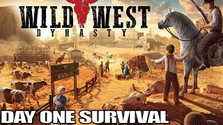 Day One Dynasty Survival | Wild West Dynasty Gameplay | Part 1 screenshot 2